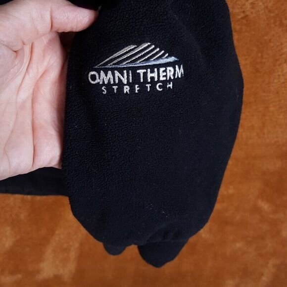 COLUMBIA Womens Jacket Small Black Zip Up Omni Therm Stretch Outdoor Logo - Picture 5 of 8